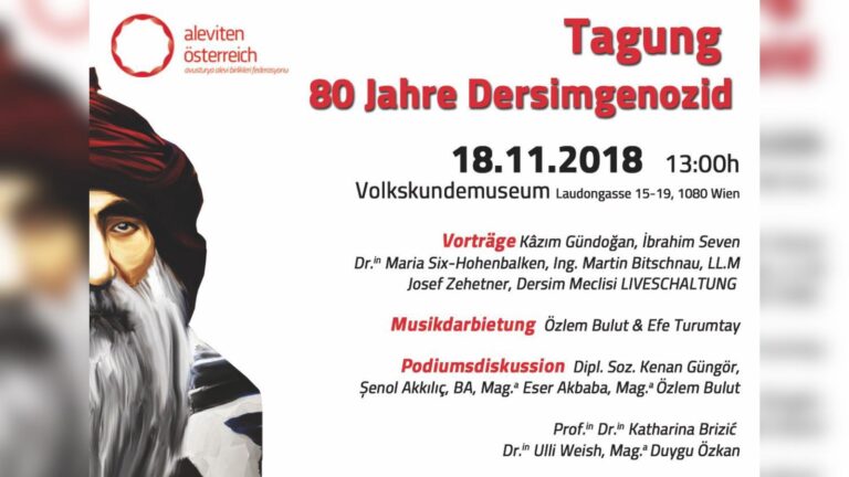 Tagung “80 Jahre Dersimgenozid” 18.11.2018